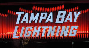 Red And Black Tampa Bay Lightning Wallpaper