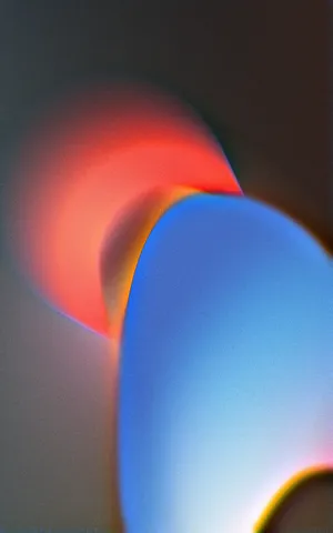 Red And Blue On Black Mobile 3d Wallpaper