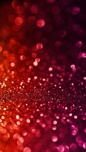 Red And Pink Glitter Sparkle Iphone Wallpaper