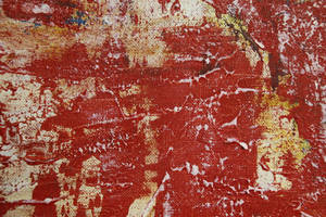 Red And White Abstract Painting Wallpaper