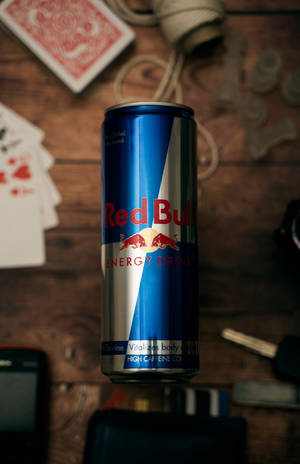 Red Bull Energy Drink Can Wallpaper