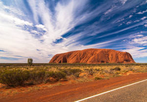 Red Centre Of Australia Wallpaper