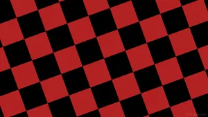 Red Checkered - A Crisp And Stylish Look Wallpaper