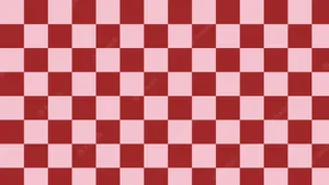 Red Checkered Tablecloth Wallpaper