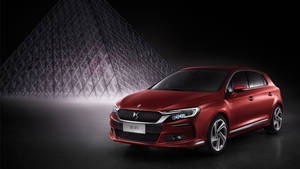 Red Citroen Ds 4s Wallpaper