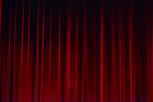 Red Curtain Wallpaper