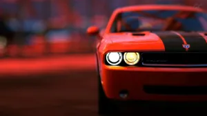 Red Dodge Challenger Wallpaper