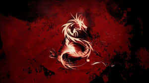 Red Gaming Dragon Wallpaper