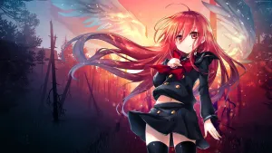 Red-haired Bad Girl Shana Wallpaper