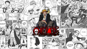 Red-haired Shanks Manga Panel Wallpaper