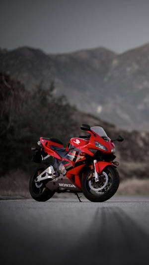 Red Honda Bikes Iphone Wallpaper