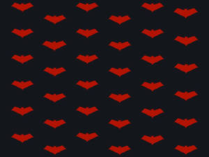 Red Hood Red Batman Logo Wallpaper