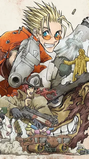 Red Manga Iphone Wallpaper Wallpaper