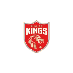 Red Punjab Kings Shield Logo Wallpaper