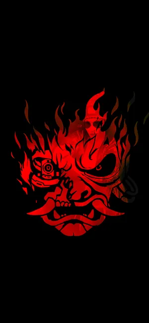 Red Samurai Jacket Cyberpunk 2077 Iphone Wallpaper