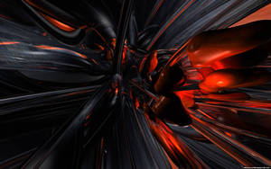 Red Versus Black Abstract Cool Pfp Wallpaper