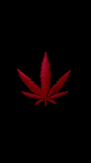 Red Weed For Iphone Screens Wallpaper