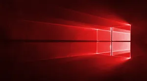 Red Windows Logo Professional Desktop Wallpaper