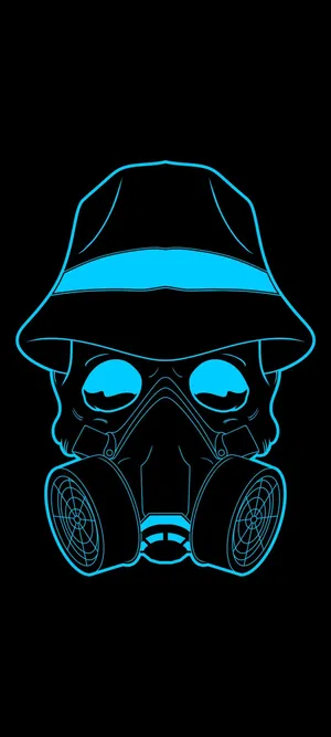 Redmi Note 10 Gas Mask Wallpaper