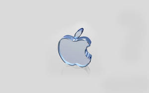 Reflections Of The Apple Logo Wallpaper