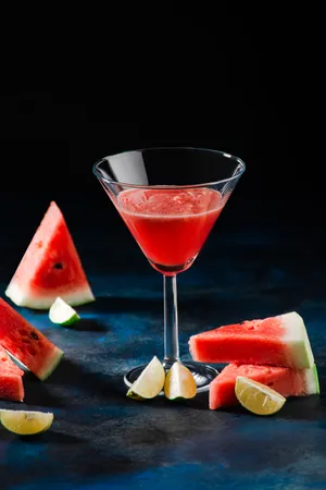 Refreshing Watermelon Daquiri Wallpaper