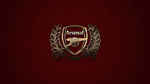 Regal Arsenal Fc Logo Wallpaper