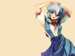 Rei Ayanami Anime Dance Wallpaper