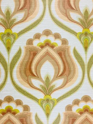 Reimagine 70s Style With Bold And Bright Floral Prints Wallpaper