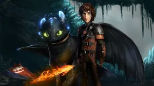 Relentless Adventure Awaits In The Thrilling Sequel To How To Train Your Dragon! Wallpaper