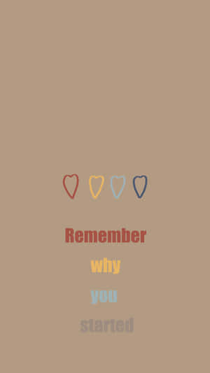 Remember Why You Started Wallpaper