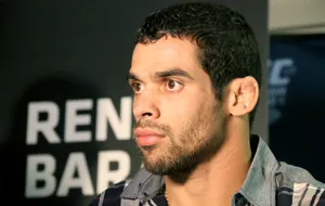 Renan Barão During Ufc 177 Ultimate Media Day Wallpaper