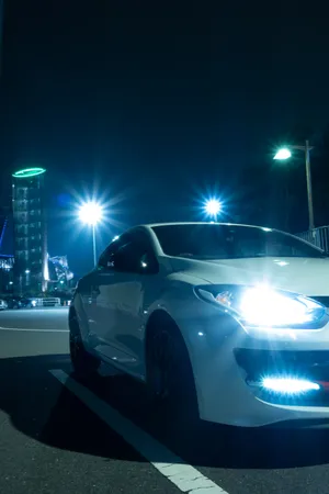 Renault Megane In City Wallpaper