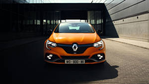 Renault Megane R.s. On Light Wallpaper