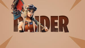 Renegade Raider Fortnite Art Poster Wallpaper