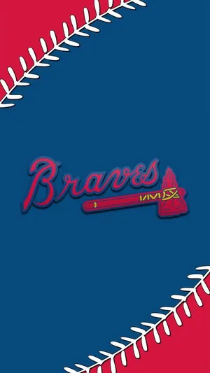 Rep Your Atlanta Braves And Iphone In Style! Wallpaper
