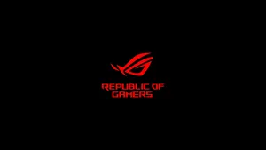 Republic Of Gamers Black And Red Gaming Wallpaper