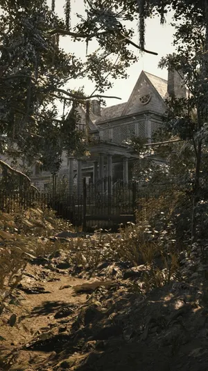 Resident Evil Iphone Hidden House Wallpaper