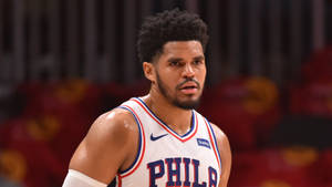 Resting Face Tobias Harris Sixers Philadelphia 76ers Wallpaper