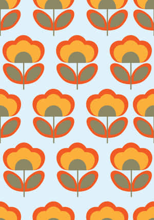 Retro 60s Style Livin' Wallpaper