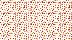 Retro Christmas Elegance Wallpaper