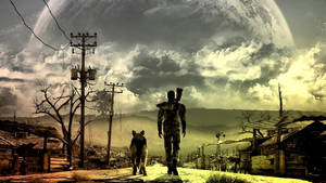 Reuniting The Family In Post-apocalyptic America Wallpaper