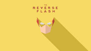 Reverse Flash Minimalist Artwork Wallpaper