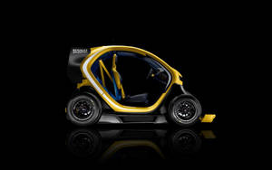 Revolutionary Renault Twizy Sport F1 On The Road Wallpaper