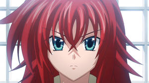 Rias Face Close-up High School Dxd Wallpaper