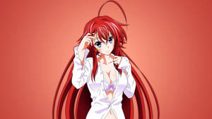 Rias Gremory, The Protagonist From Highschool Dxd Anime Series Wallpaper