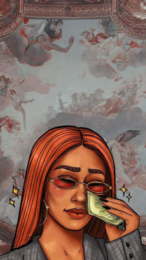 Rich Baddie Girl Wallpaper