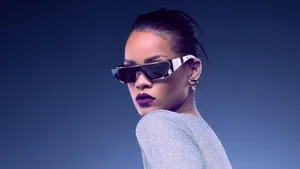Rihanna's New Christian Dior Sunglasses Wallpaper