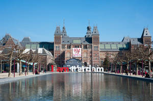 Rijksmuseum I Am Amsterdam Photography Wallpaper
