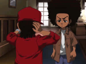 Riley Freeman Confrontation Wallpaper