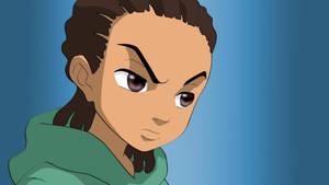 Riley Wearing Hoodie Boondocks Hd Wallpaper